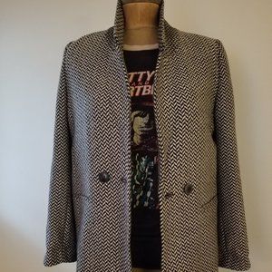 Blazer Jacket Wool Blend Anine Bing Medium